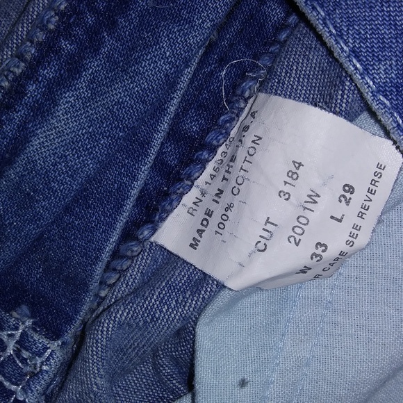 USA Works Bootcut Blue Jeans 33 x 29 - Picture 4 of 8